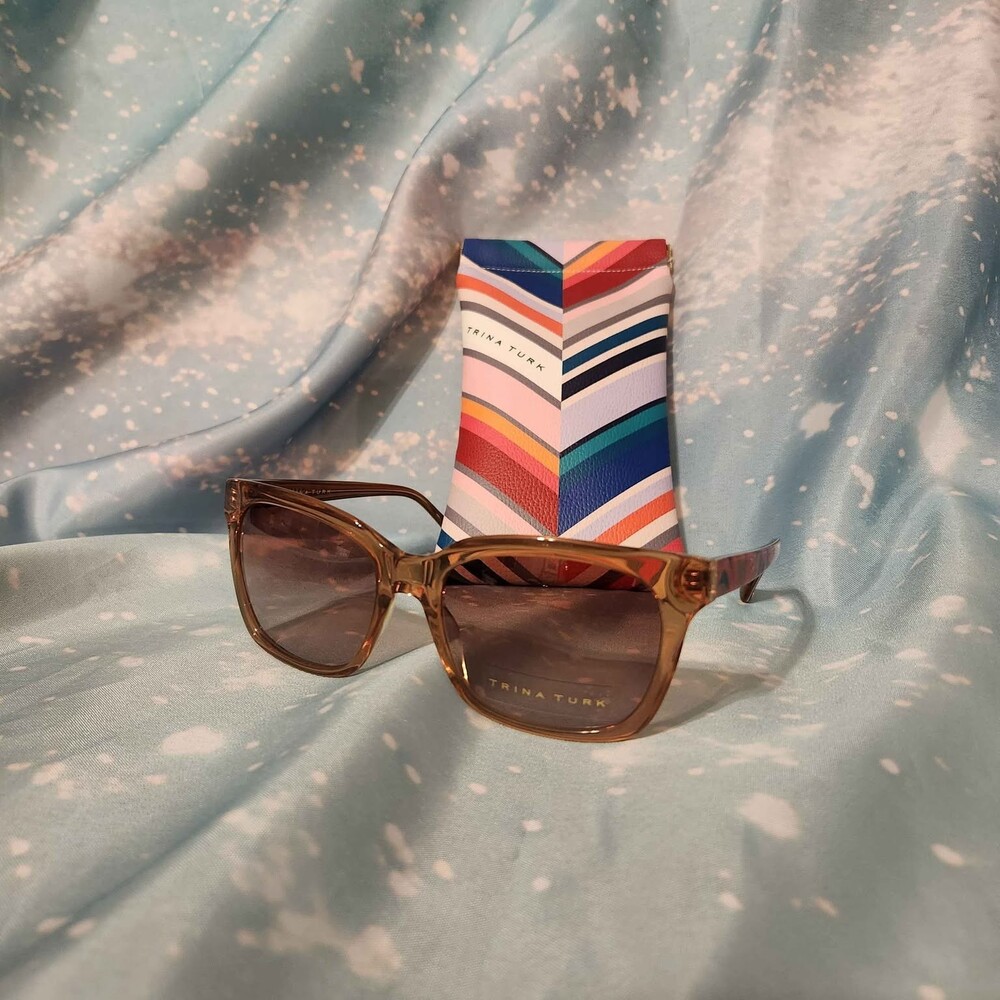 Trina Turk Lagos Sunglasses with case